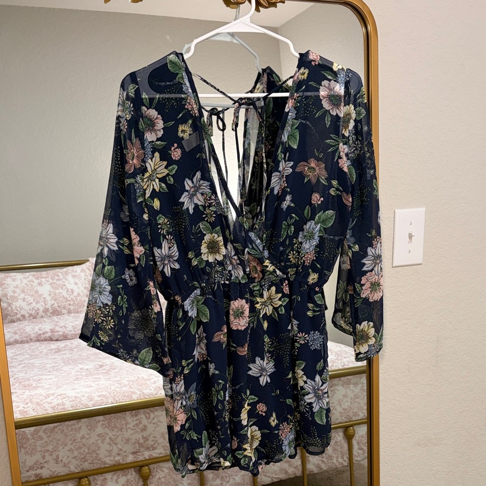 Floral Romper
